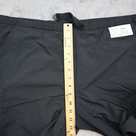 Columbia Shorts Womens L Black Belted High Rise Cargo Active Pull On Bottoms - Picture 4 of 16